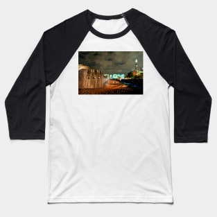 Tower of London Beyond The Deepening Shadow Baseball T-Shirt